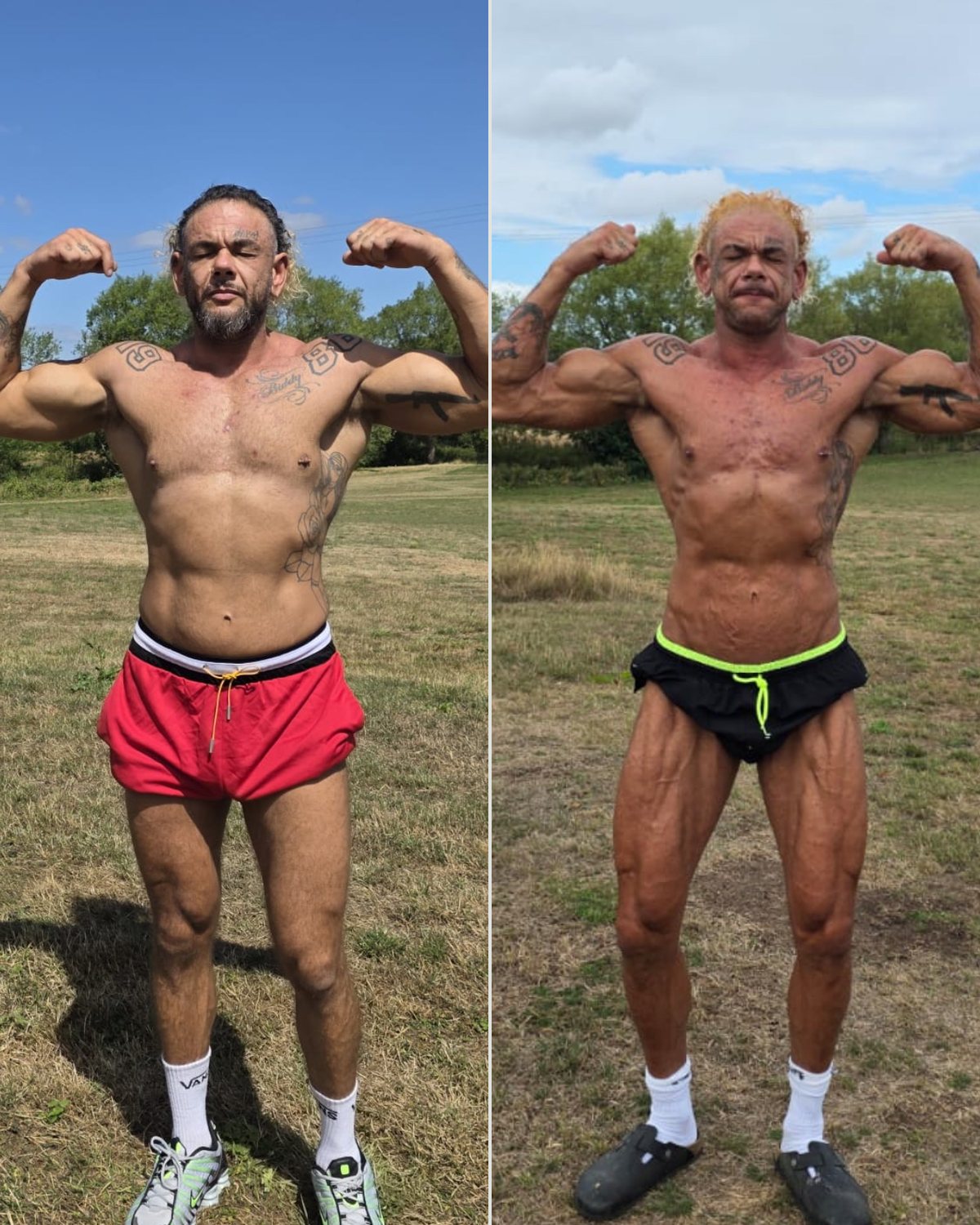 Beau, before and after coaching with Jack
