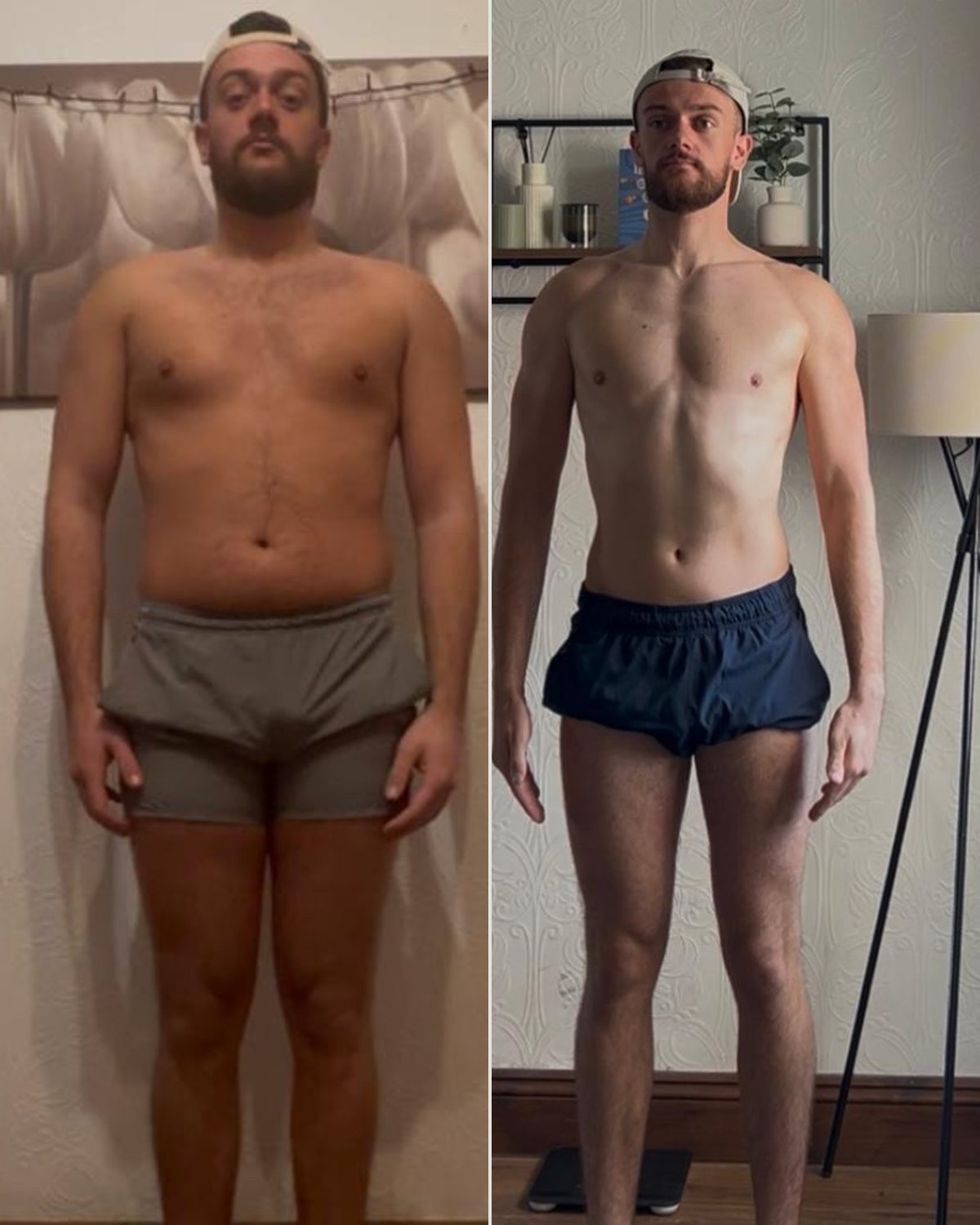 Brandon, before and after coaching with Jack