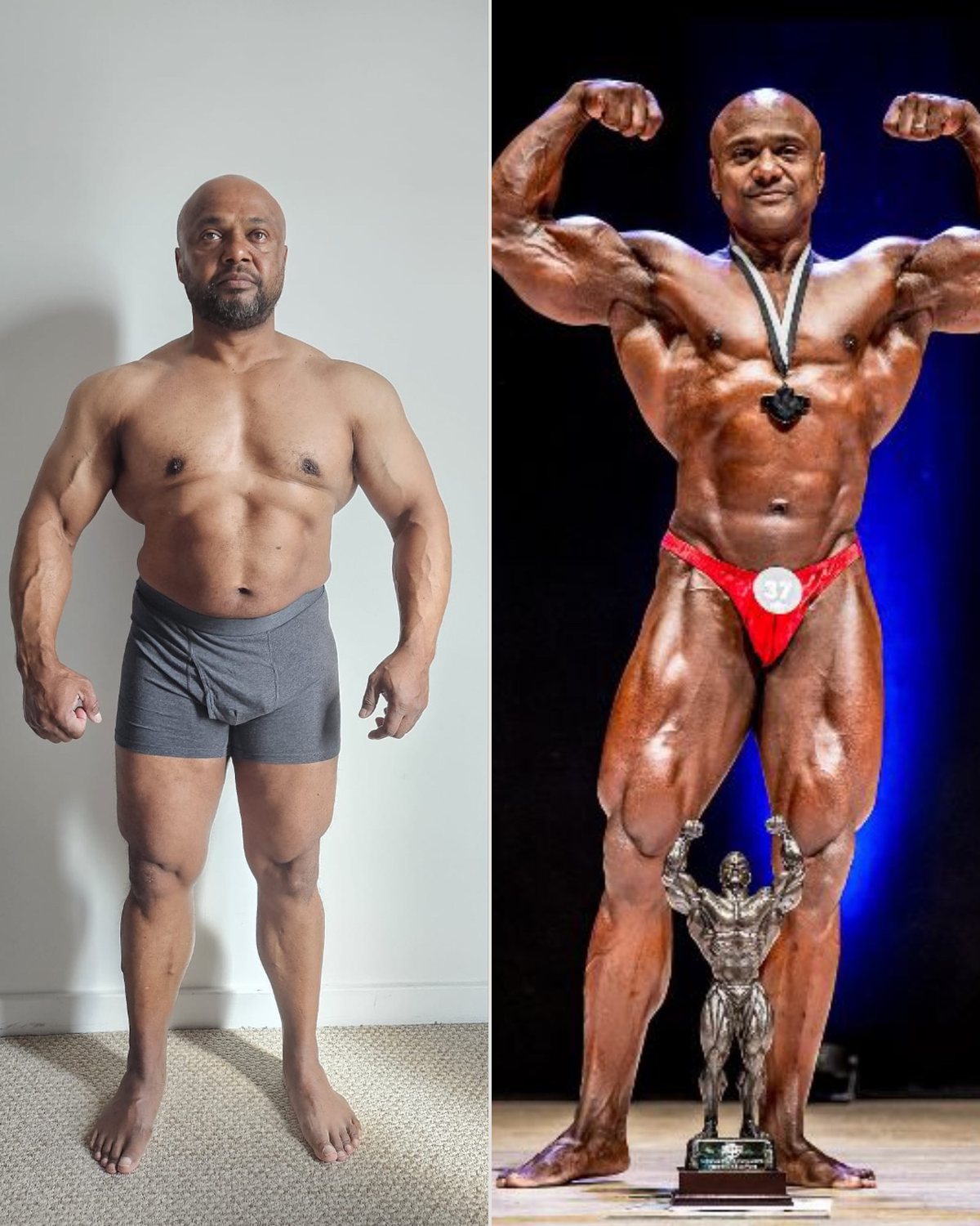 John, before and after coaching with Jack
