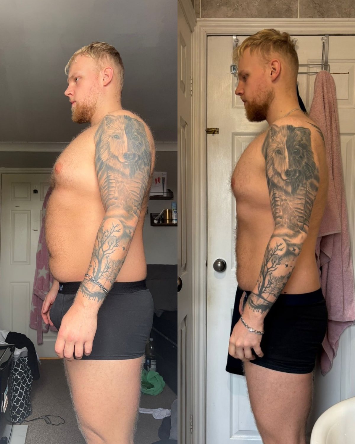 Seb, before and after coaching with Jack